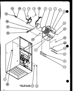 Diagram 3 Diagram and Parts List for CCU16 P1101901C Amana Furnace