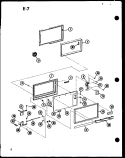 Part Location Diagram of D7413802 Whirlpool DOOR, INNER