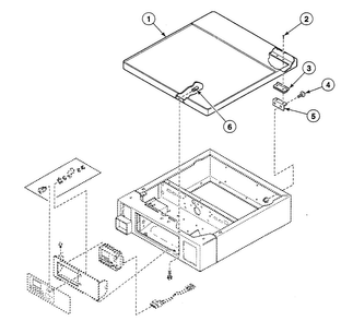 Top Assy Diagram and Parts List for SWFX74NN4000  Speed Queen Washer