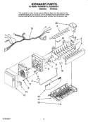 Part Location Diagram of W11256689 Whirlpool Wire Harness