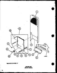 Section 2 Diagram and Parts List for LG2512 P7762230W W Amana Dryer