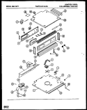 Part Location Diagram of M9D79 Whirlpool Indicator light-clea