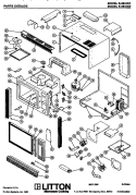 Part Location Diagram of M60D97 Whirlpool L.V. TRANSFORMER