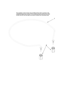Heater Parts Diagram and Parts List for JDB1095AWS41  Jenn-Air Dishwasher