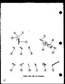 Section 8 Diagram and Parts List for LWD450 P7762129W W Amana Washer