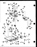Page 8 Diagram and Parts List for RC-6PB P7386010M Amana Microwave