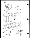 Page 5 Diagram and Parts List for RS-7A P7558905M Amana Microwave