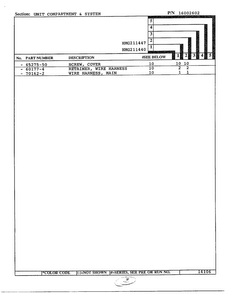 Unit Compartment And System Page 3 Diagram and Parts List for 211447  Admiral Refrigerator