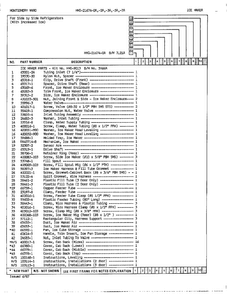 Ice Maker Page 2 Diagram and Parts List for 21674A  Admiral Refrigerator
