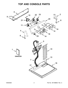 Part Location Diagram of W11760790 Whirlpool AIR-TOWER