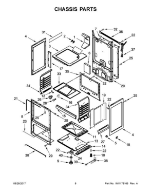 Part Location Diagram of W11685614 Whirlpool KNOB,ELE,TRIPLE,AFP SST,WP