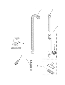 Part Location Diagram of LIT8175173 Maytag Vacuum owner's manual