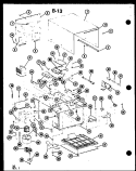 Page 3 Diagram and Parts List for RC-14B P7355001M Amana Microwave