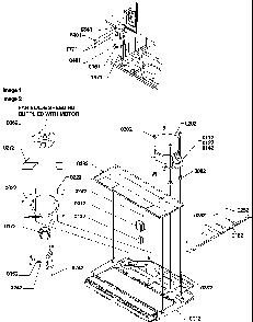 Machine Compartment Diagram and Parts List for TSI22VL-P1306602WL  Amana Refrigerator