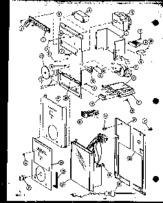 Section 11 Diagram and Parts List for CRCR-7-P85515-5S  Amana Range