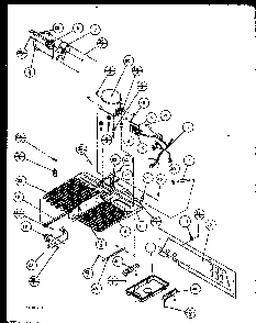 Compressor Diagram and Parts List for 85161W-P1117111WW  Amana Refrigerator
