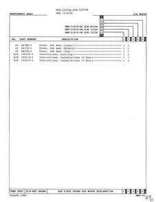Ice Maker Page 3 Diagram and Parts List for 21874A  Admiral Refrigerator