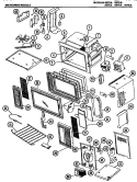Part Location Diagram of M14D292 Whirlpool NLAFPROBE JACK