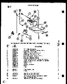 Add On Ice-maker Diagram and Parts List for TSC-18E-L-P74568-3WL  Amana Refrigerator