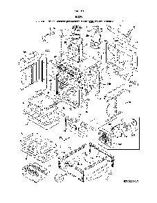 Body Diagram and Parts List for 7903261331B  Kenmore Range