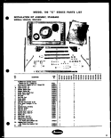 INSTALLATION KIT ASSY (STANDARD) Diagram and Parts List for 100LC-2R  Amana Air Conditioner