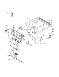 Part Location Diagram of W11043339 Whirlpool PANL-CNTRL