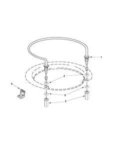 Heater Parts Diagram and Parts List for MDB4709PAB2  Maytag Dishwasher
