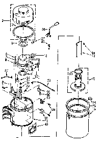 Unit Parts Diagram and Parts List for 11640524  Kenmore Central Vacuum