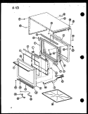 Page 3 Diagram and Parts List for RS-7A P7558907M Amana Microwave