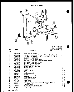 Add On Ice Maker Diagram and Parts List for SL22GL-P7745508WL  Amana Refrigerator