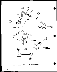 Section 9 Diagram and Parts List for CW9003W P1122805WW Amana Washer
