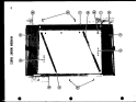 WINDOW MOUNT PARTS Diagram and Parts List for 6-5SP-1  Amana Air Conditioner