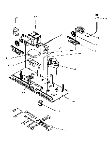 Control Parts Diagram and Parts List for TJ18R3L-P1181712WL  Amana Refrigerator