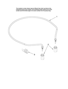 Heater Parts Diagram and Parts List for MDC4650AWW1  Maytag Dishwasher