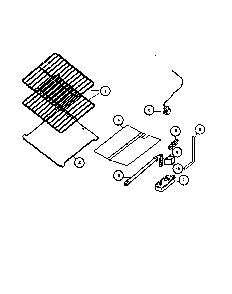 Page 3 Diagram and Parts List for RMS363UL-P1141093NL  Caloric Range