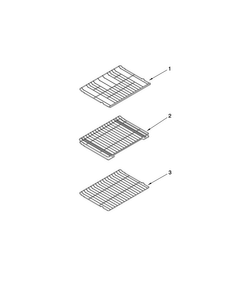 Rack Parts Diagram and Parts List for MGR6775BDW18  Maytag Range