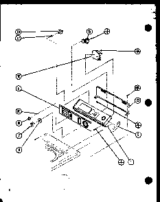 Section 6 Diagram and Parts List for LWD450 P7762129W W Amana Washer