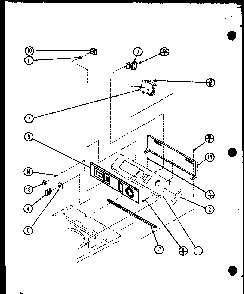 Section 11 Diagram and Parts List for LW1502 P7762132W W Amana Washer