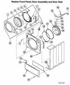 Part Location Diagram of 800548 Maytag Screw