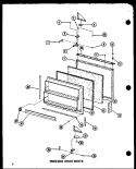 Part Location Diagram of A3143601 Whirlpool Hinge Shim