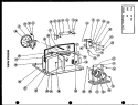 INTERIOR PARTS Diagram and Parts List for FC09-3H P5439040R Amana Air Conditioner
