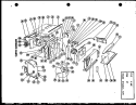 INTERIOR PARTS Diagram and Parts List for FC24-3H P5430251R Amana Air Conditioner
