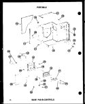 Part Location Diagram of D5497007 Whirlpool BASE PAN WLD