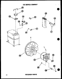 Part Location Diagram of A4634204 Whirlpool STRAP-CAPACITOR