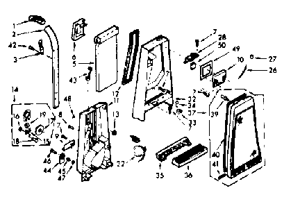 Part Location Diagram of 724096 Maytag Handle grip