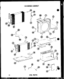 Part Location Diagram of D5507805 Whirlpool Evaporator assy