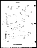 CONDENSER PARTS Diagram and Parts List for ES6P-2AMR P5497226R Maytag Air Conditioner