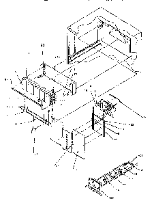 Evaporator Assembly Diagram and Parts List for TA18S2W-P1194501W  Amana Refrigerator