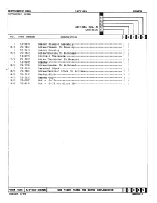 Heater Page 2 Diagram and Parts List for 7368A  Norge Dryer