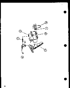 Section 16 Diagram and Parts List for LW2502L P1118409WL Amana Washer